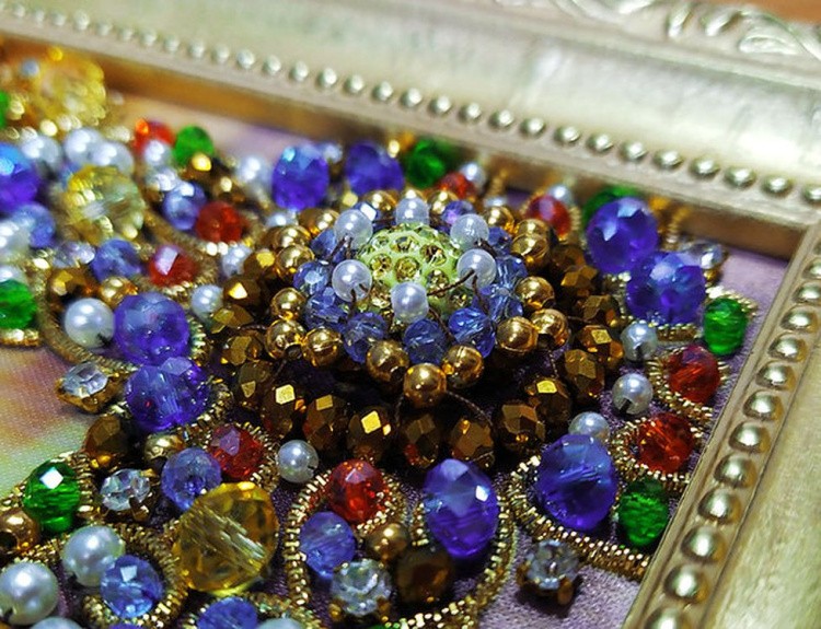 Набор вышивки хрустальными камнями «Святая Екатерина» — картинка 8