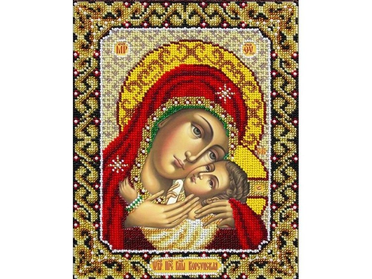 Набор вышивки бисером «Богородица Корсунская»