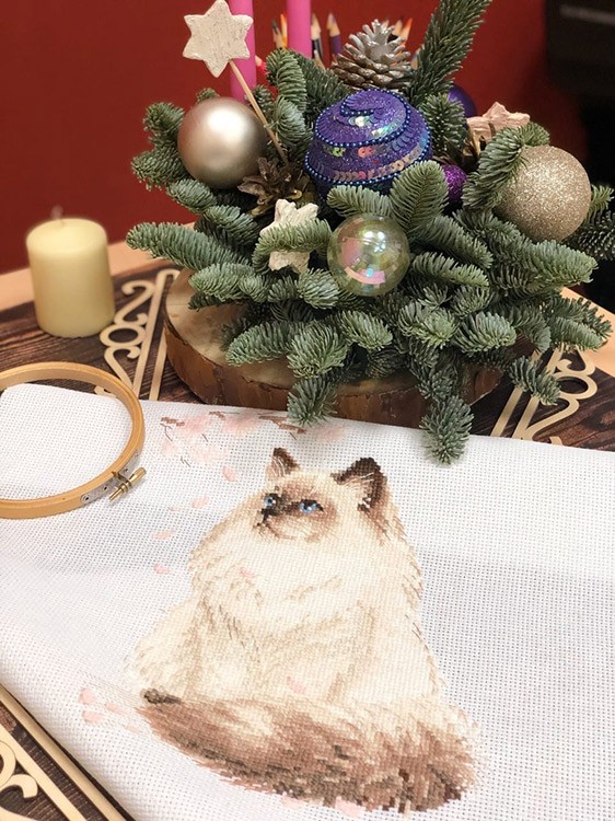 Набор для вышивания «Мяу-дзен» — картинка 7