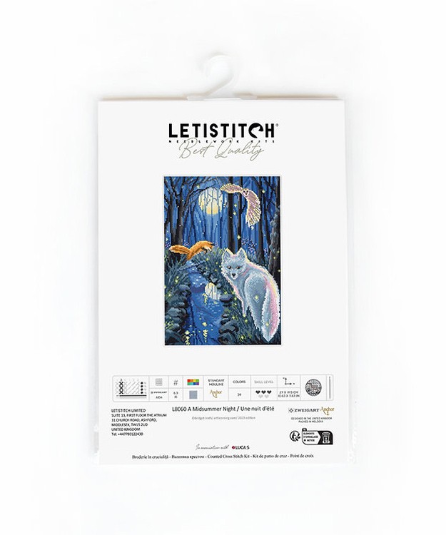 Набор для вышивания «A Midsummer Night (Летняя ночь)» — картинка 9
