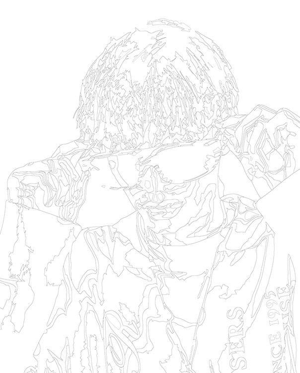 Картина по номерам «Mayot Майот Моет: рэпер Артем Никитин» — картинка 3