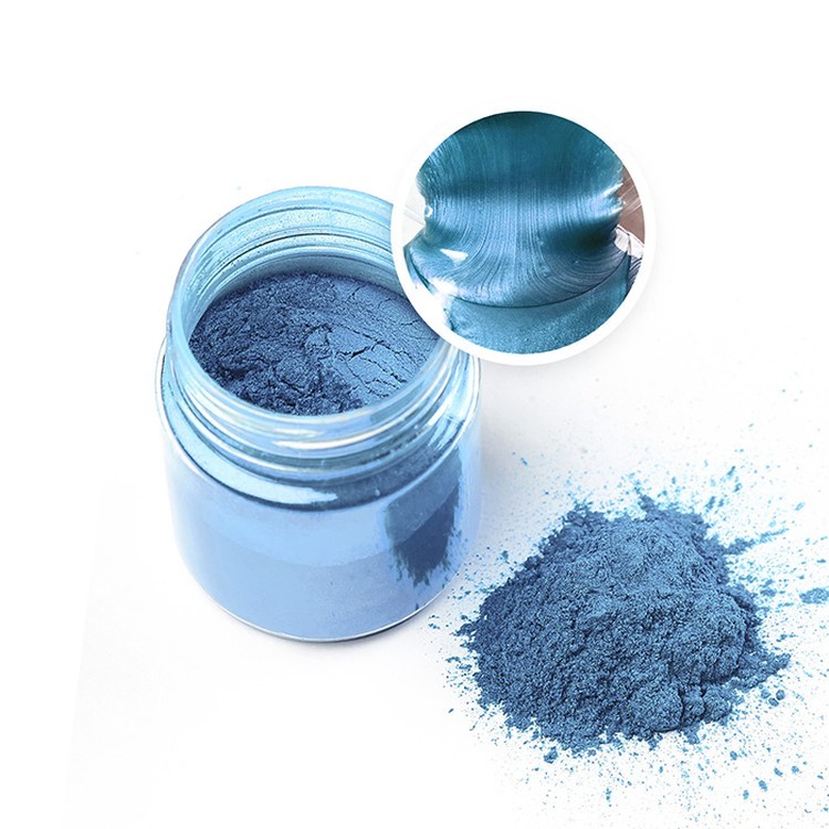 Металлический пигмент голубой 10 г, Artline Metallic Pigment