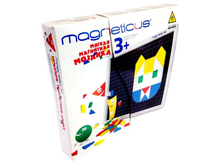 Магнитная мозаика (145 элементов, 5 цветов) — картинка 2