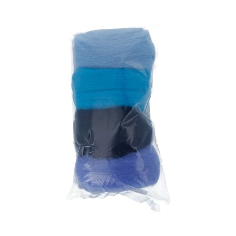 Шерсть для валяния Gamma AFW-040 (ассорти № 4), 50 г — картинка 2