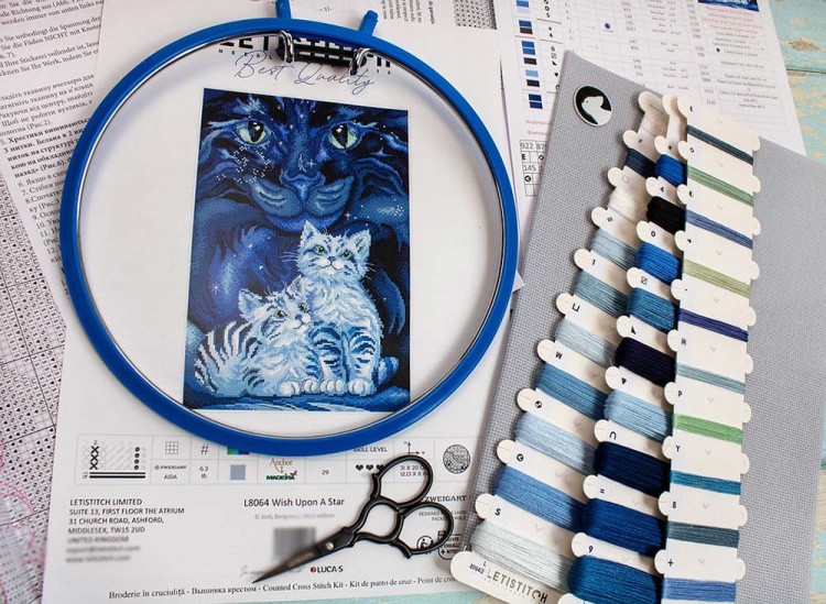 Набор для вышивания «Wish Upon A Star (Желание на звезду)» — картинка 3