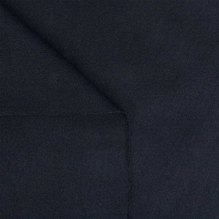 Ткань Джерси, 5 м x 155 см, 350 г/м², цвет: темно-синий, TBY — картинка 3