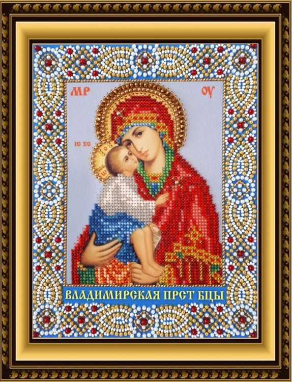 Набор для вышивания «Владимирская ПРСТ Богородица»