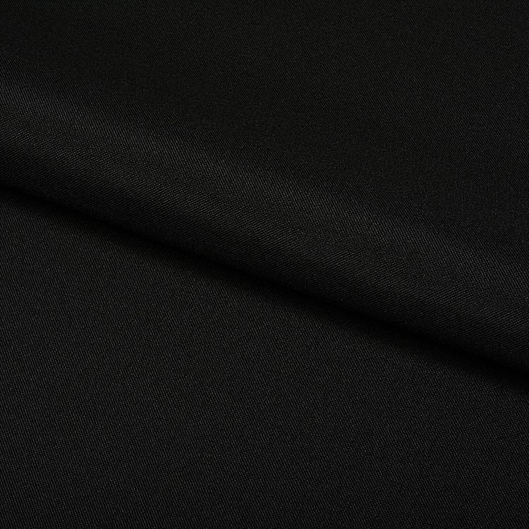 Ткань габардин, нарезка, 10 м, ширина 150 см, 150 г/м2, цвет: черный, TBY — картинка 4