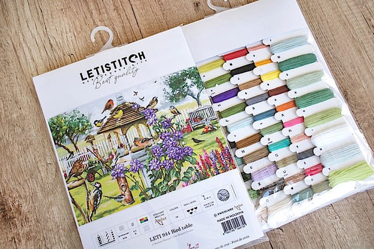 Набор для вышивания «Стол для птиц» — картинка 5