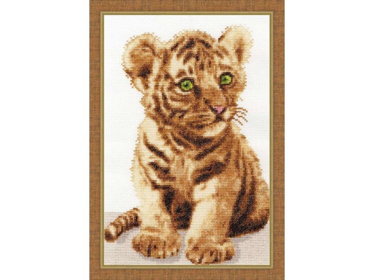 Набор для вышивания «Уссурийский тигренок» — картинка 2