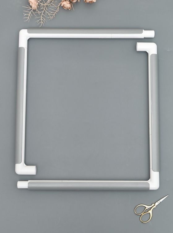 Пяльцы с клипсами 35,5х35,5 (Q-snap), CALIN — картинка 2