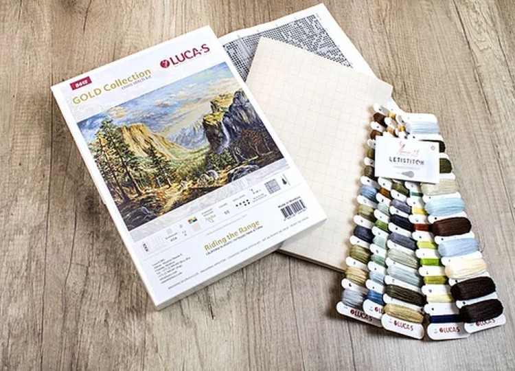 Набор для вышивания «Путешествие в горы» — картинка 4