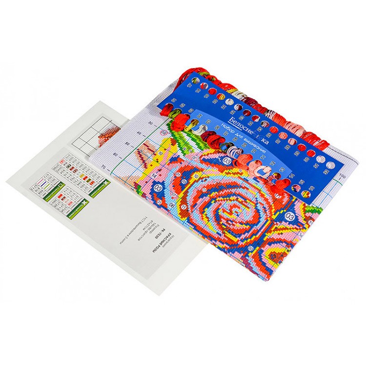 Набор для вышивания «Красные розы» — картинка 2