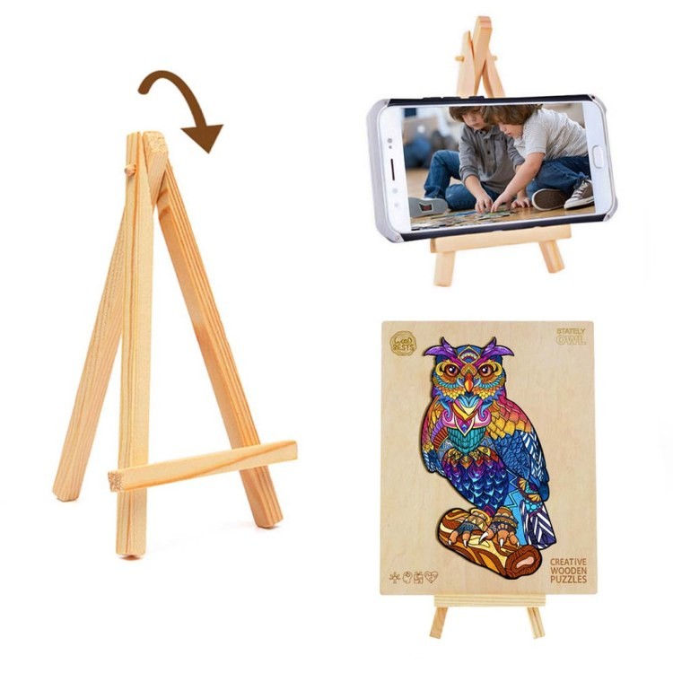 Деревянные пазлы «Величественная Сова S», Woodbests — картинка 6