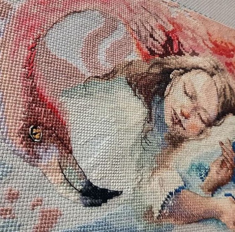 Набор для вышивания «Розовые сны» — картинка 6