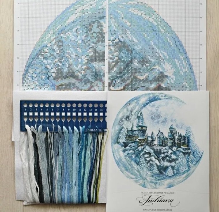 Набор для вышивания «Лунный замок» — картинка 3