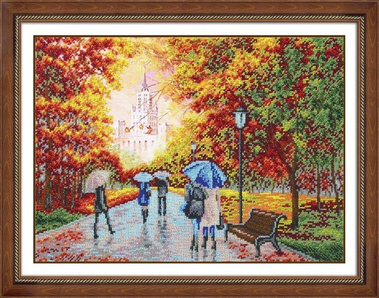 Набор для вышивания «Осенний парк» — картинка 4