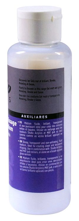 Пуринг-медиум Pebeo Studio Acrylics, 250 мл — картинка 2