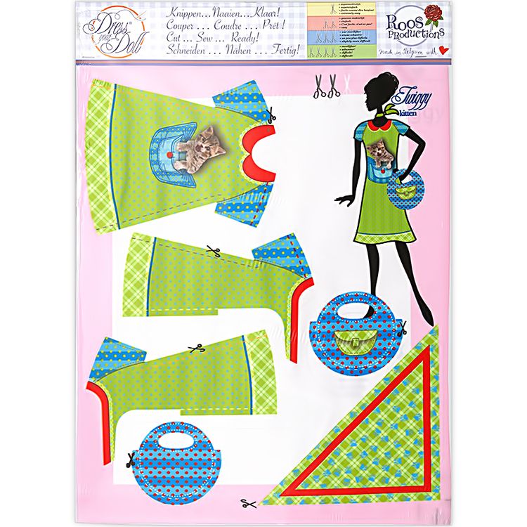 Набор для шитья «Одежда для кукол Twiggy Kitten №2» — картинка 2