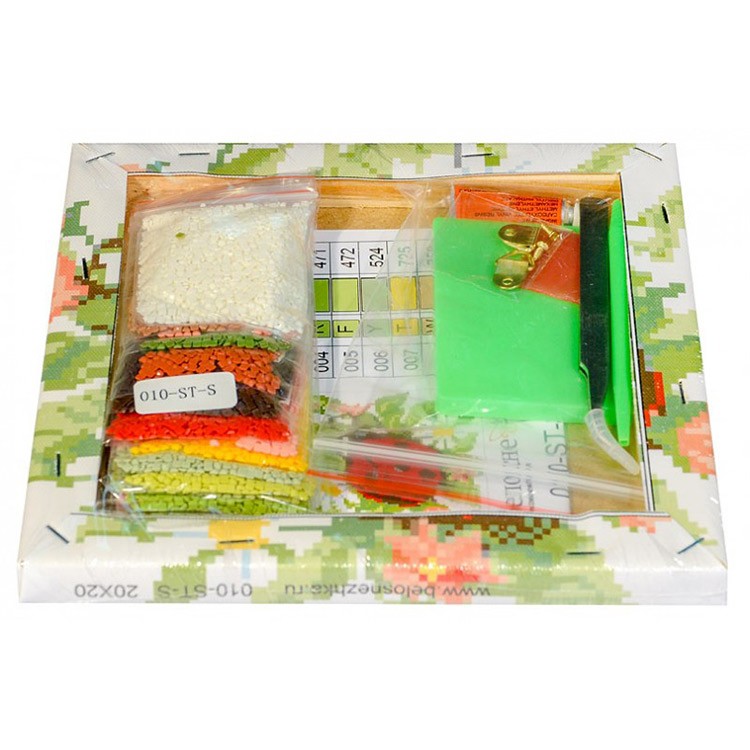 Алмазная вышивка «Божья коровка» — картинка 3