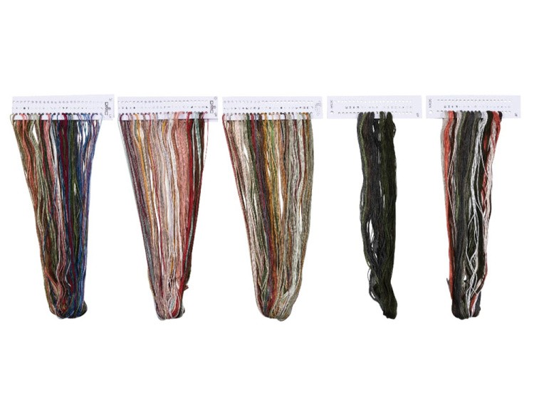 Набор для вышивания «Цветы в стеклянной вазе» — картинка 5