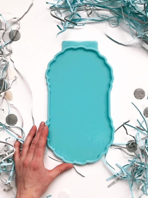 Модель №94 Силиконовый молд Салфетница классическая, 27x16 см, Craftsmen.store — картинка 2