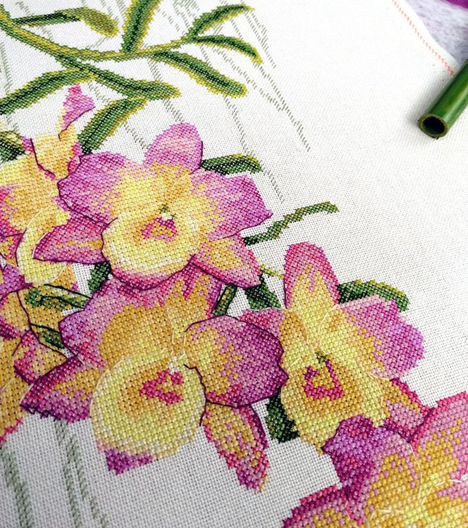 Набор для вышивания «Орхидеи» — картинка 4