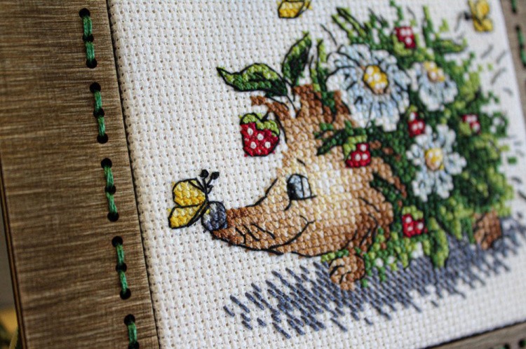 Набор для вышивания «Весенний ёж» — картинка 5