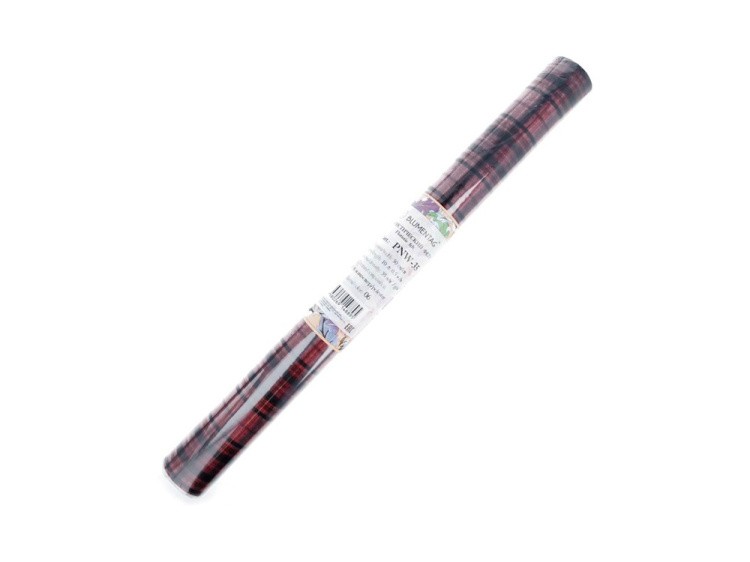 Флористический фетр PNW-35, цвет: 06 красный (клетка), 10 м, Blumentag — картинка 2