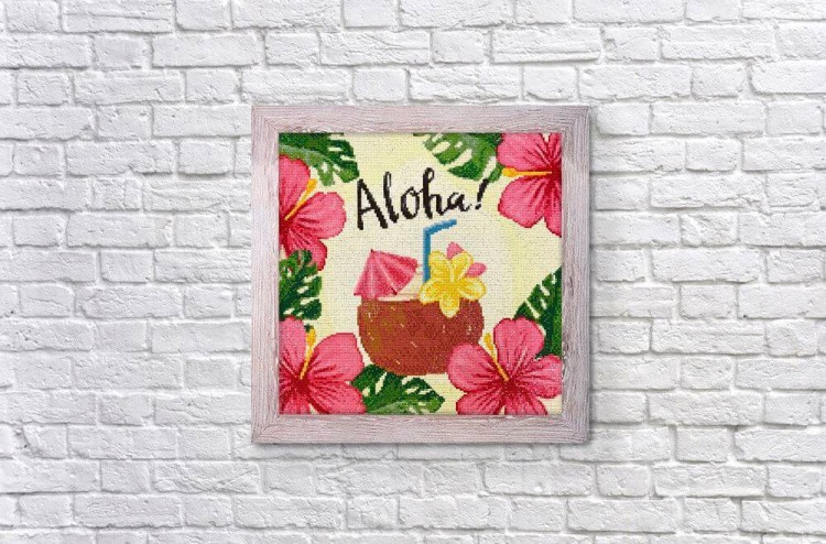 Алмазная вышивка «Алоха» — картинка 3