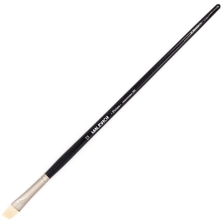 Кисть из синтетики Tician, скошенная №12 — картинка 2