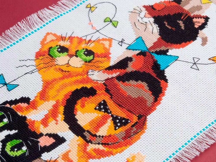 Набор для вышивания «Куча мала» — картинка 2