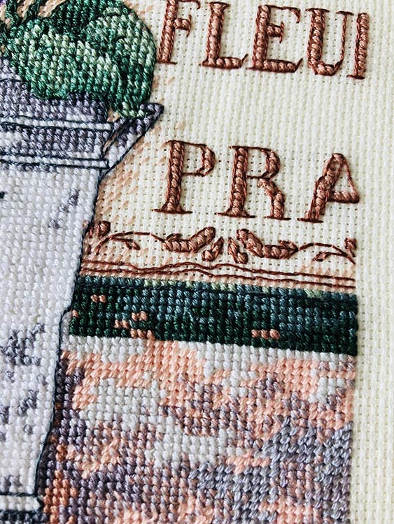 Набор для вышивания «Букет с гортензией» — картинка 4