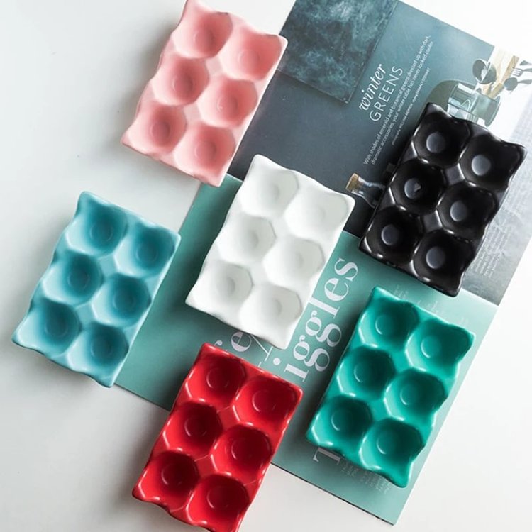 Силиконовый молд - Подставка под яйца, 14,5x10см, 1 молд — картинка 3