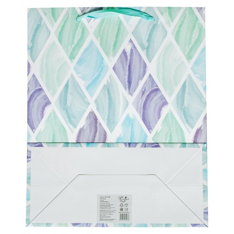 Подарочный пакет «Ромбы» — картинка 6