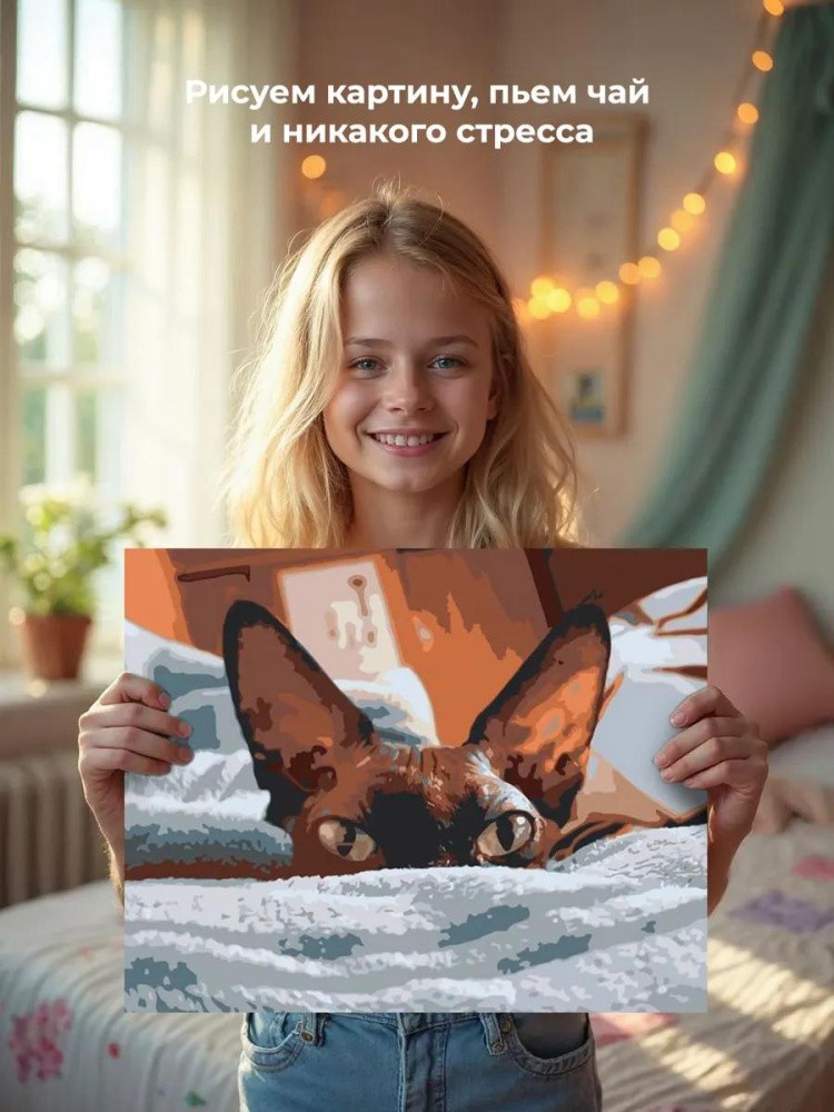 Картина по номерам «Канадский сфинкс» — картинка 6