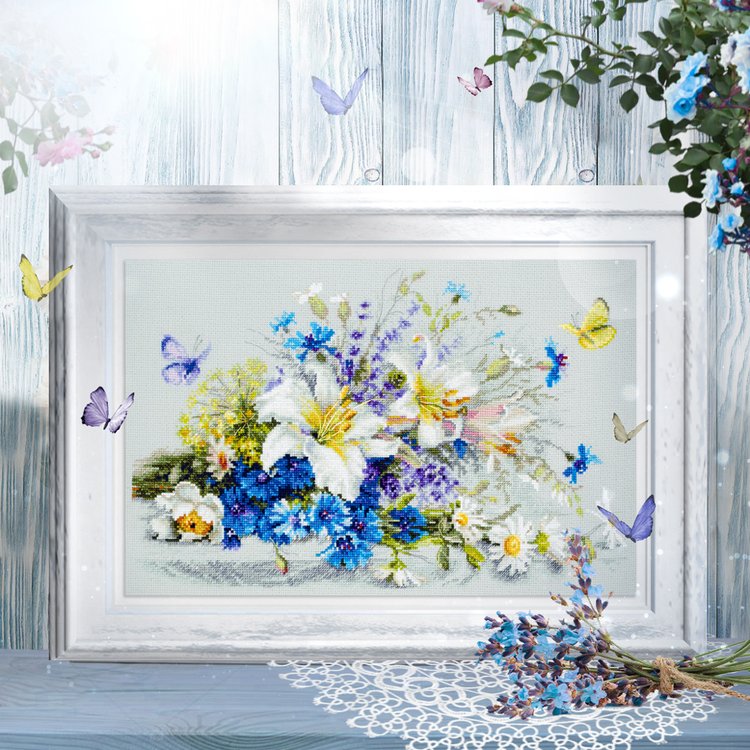 Набор для вышивания «Нежный дуэт» — картинка 17