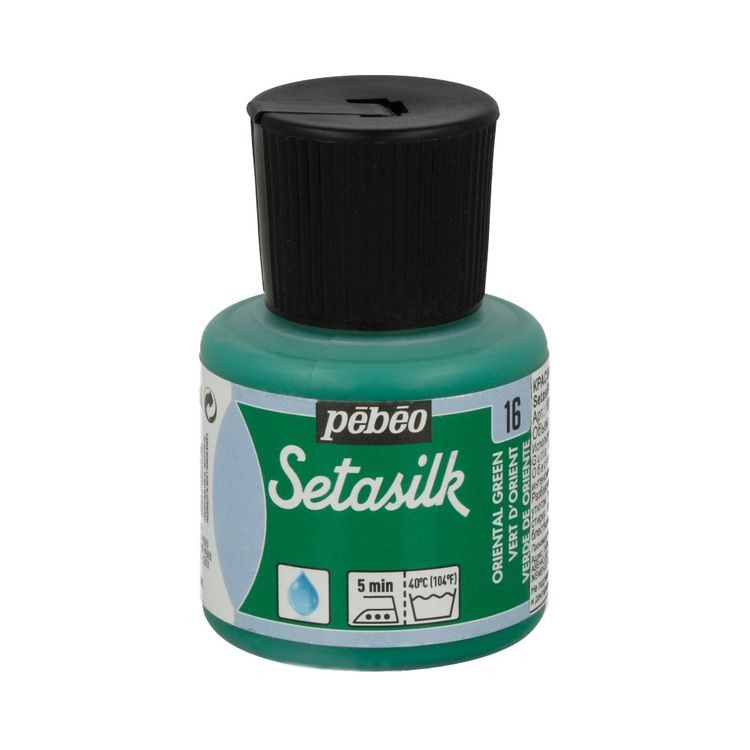 Краска по шелку Setasilk PEBEO, цвет: зеленый восточный, 45 мл