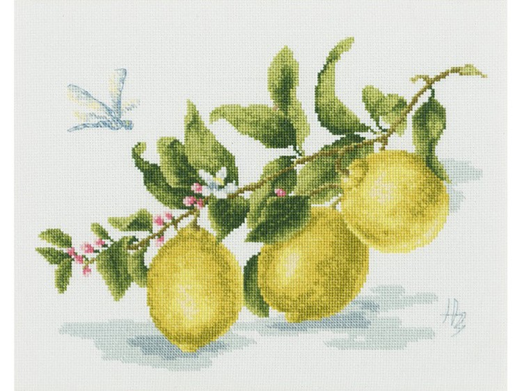 Набор для вышивания «Веточка лимона»