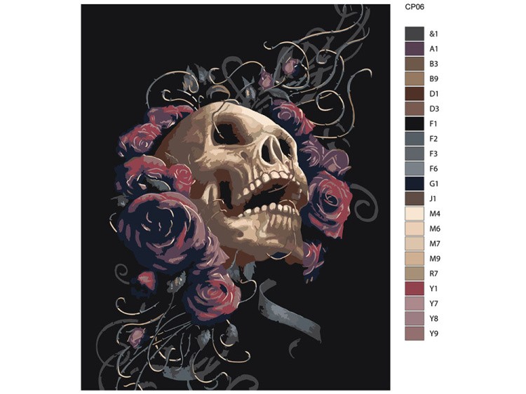 Картина по номерам «Зов пустоты» — картинка 2