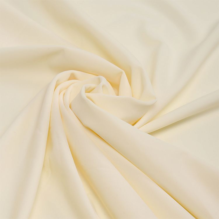 Ткань трикотажная Бифлекс матовый, 6 м, ширина 150 см, 190 г/м², цвет: 2006 молочный, TBY — картинка 5