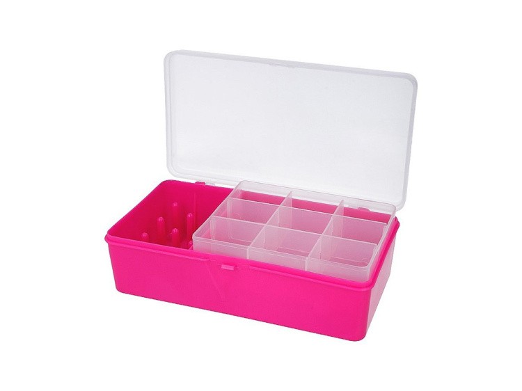 Коробка для мелочей №6 Trivol, цвет: малиновый — картинка 2