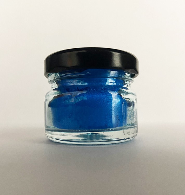Перламутровый пигмент Premium azure 9, 25 мл, Art Blong — картинка 3