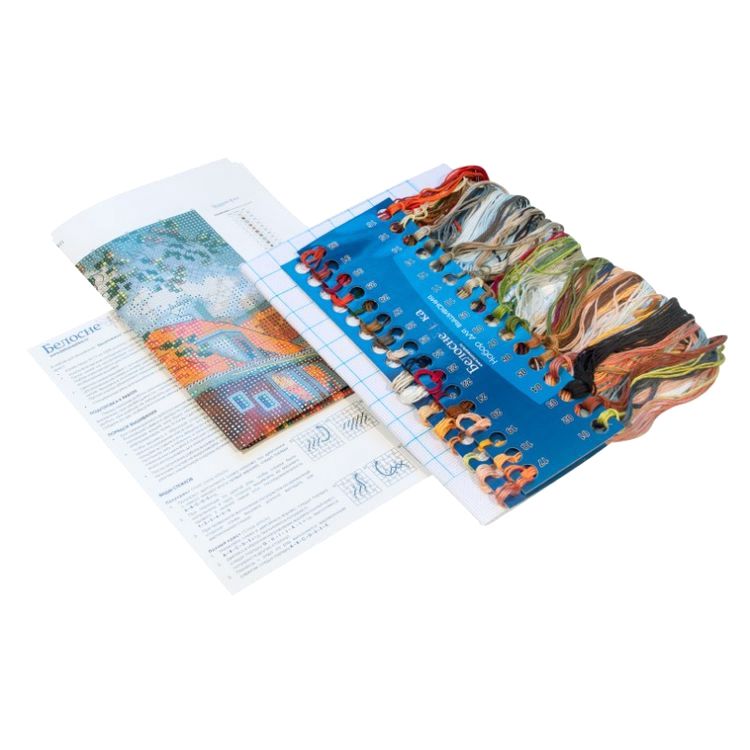 Набор для вышивания «Амстердам. Мост через канал» — картинка 2