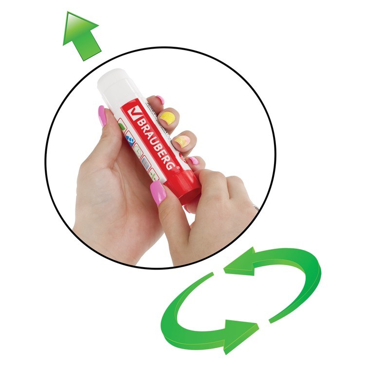 Клей-карандаш BRAUBERG, 15 г — картинка 3