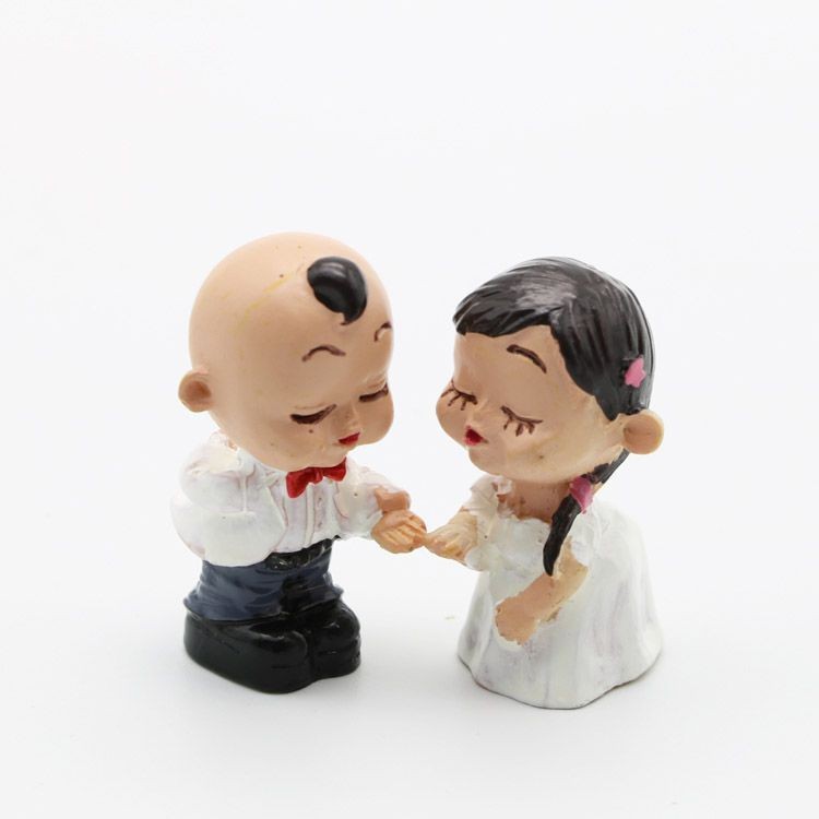 Набор для создания миниатюры (румбокс) «Свадебный фонарик (с фигурками)» — картинка 2