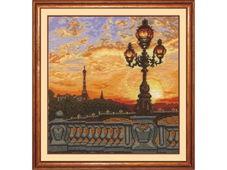 Набор для вышивания «Парижский вечер» — картинка 2