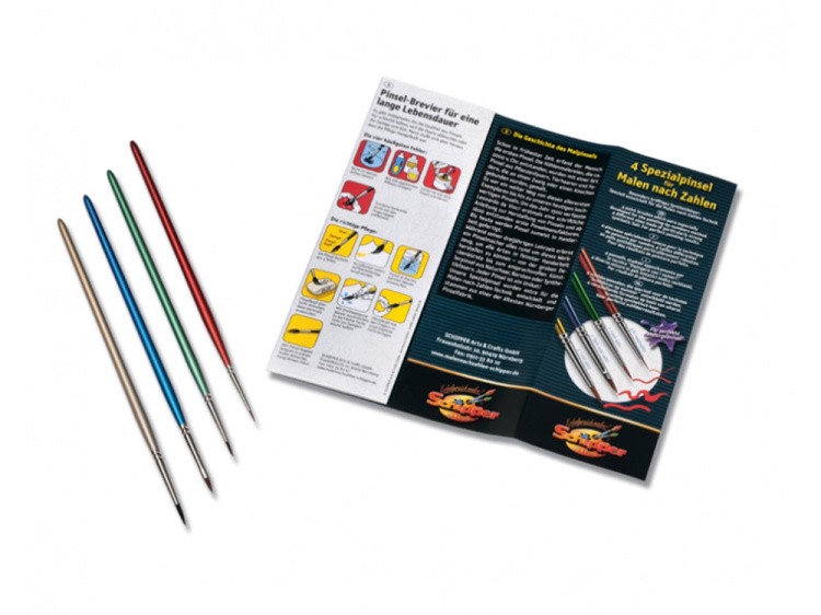 Набор кистей «Shipper» (4 шт.) — картинка 2