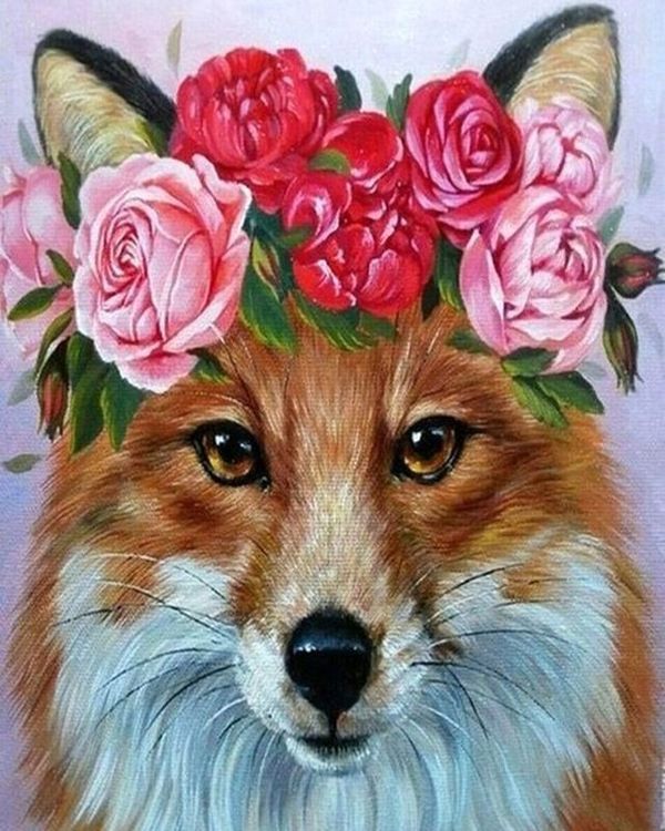 Алмазная вышивка «Лиса» — картинка 2