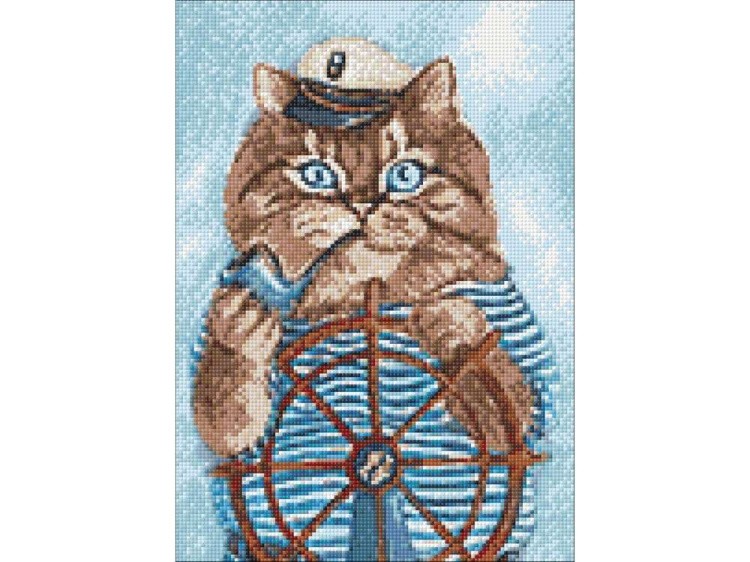 Алмазная вышивка «Капитан» — картинка 2